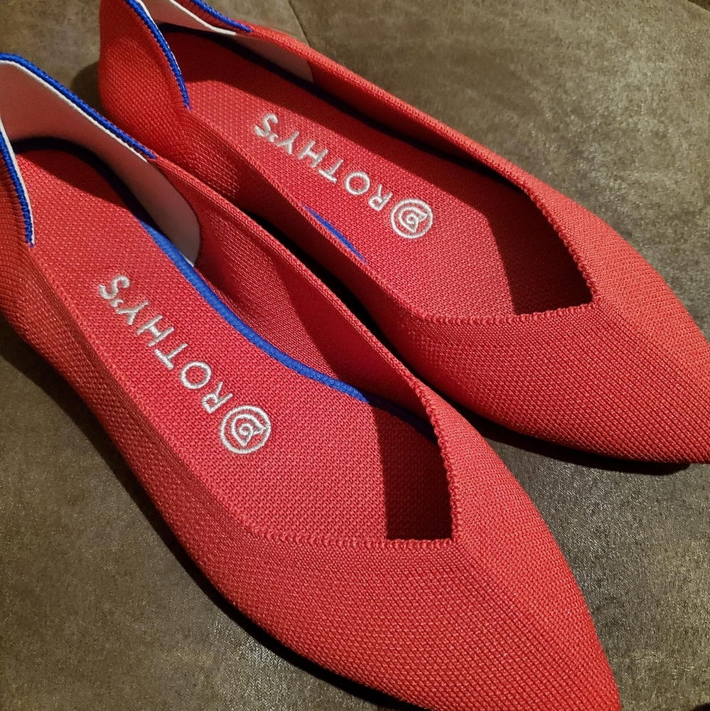 Rothy's pointed toe flats